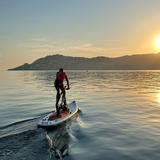 Red Shark ENJOY Water Bike with Optional Electric Power Fin Attachment