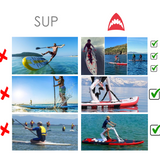 Red Shark ENJOY Water Bike with Optional Electric Power Fin Attachment