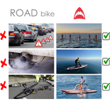 Red Shark ENJOY Water Bike with Optional Electric Power Fin Attachment