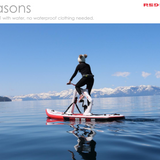 Red Shark ENJOY Water Bike with Optional Electric Power Fin Attachment