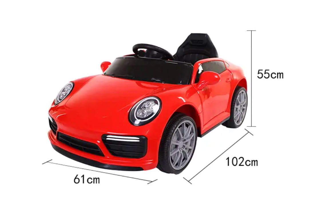Porsche Style Kids Ride On Car with Remote Control