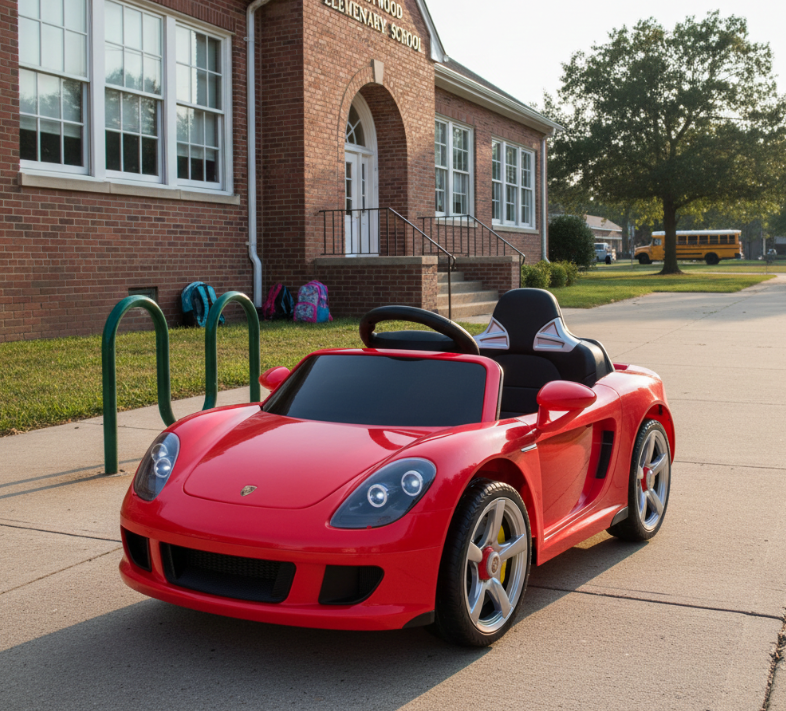 PREORDER 2026 Porsche Carrera GT 12V Kids Ride On Car DELUXE with Remote Control
