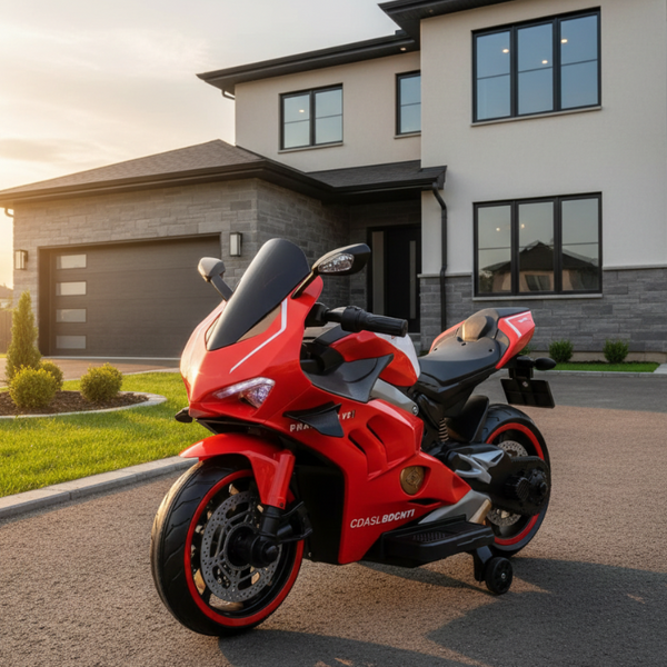 2026 Ducati Style 12V Kids Motorcycle for Age 3 to 8