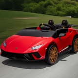 2025 Lamborghini Huracan 24V 2 Seater DELUXE Kids Ride On Car with Remote Control