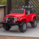 2025 24V Toyota FJ-40 2 Seater Kids Ride On Car with Remote Control DELUXE