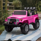 2025 24V Toyota FJ-40 2 Seater Kids Ride On Car with Remote Control DELUXE
