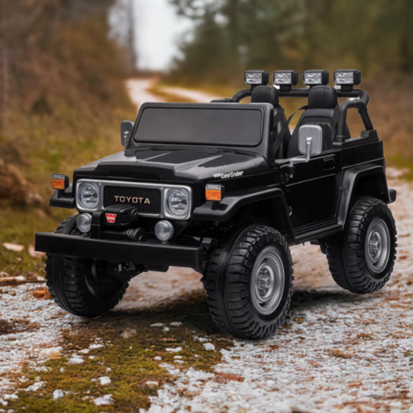 2025 24V Toyota FJ-40 2 Seater Kids Ride On Car with Remote Control 