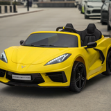 2025 24V Chevrolet Corvette C8 2 Seater DELUXE EDITION Kids Ride on Car with Remote Control