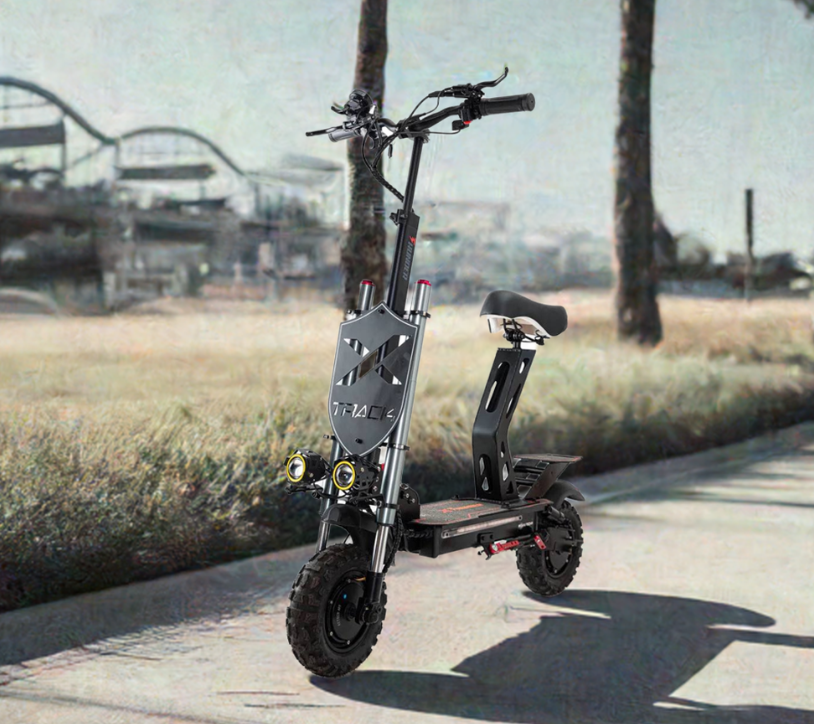 S11 48V20AH OFFROAD Electric Scooter 60KM/H Top Speed, Range up to 65KM! Dual 1500W