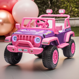 2025 Pink Purple Jeep 12V Kids Ride On Car with Remote Control