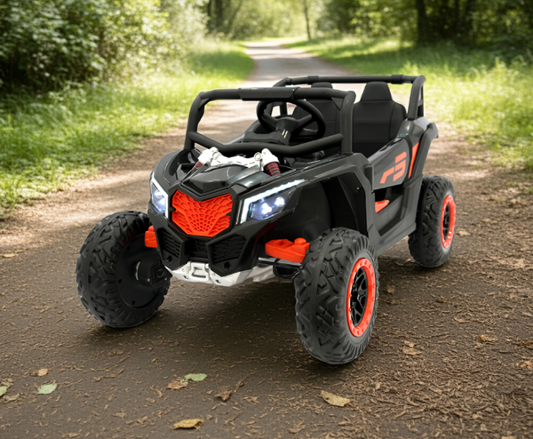 2026 Rugged UTV 12V Kids Ride On Car with Remote Control
