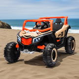 2025 Rugged UTV 12V Kids Ride On Car with Remote Control