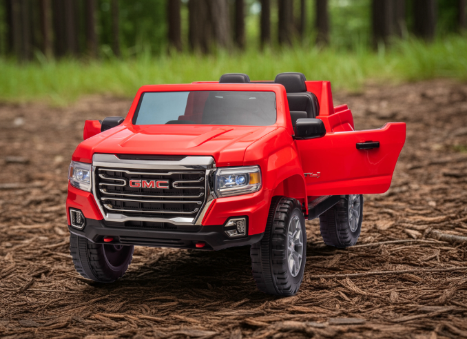 2025 GMC Canyon AT4 24V 2 Seater Kids Ride On Car with Remote Control