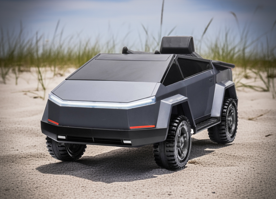 2025 Tesla Cybertruck Style 12V Kids Ride On Car with Remote Control