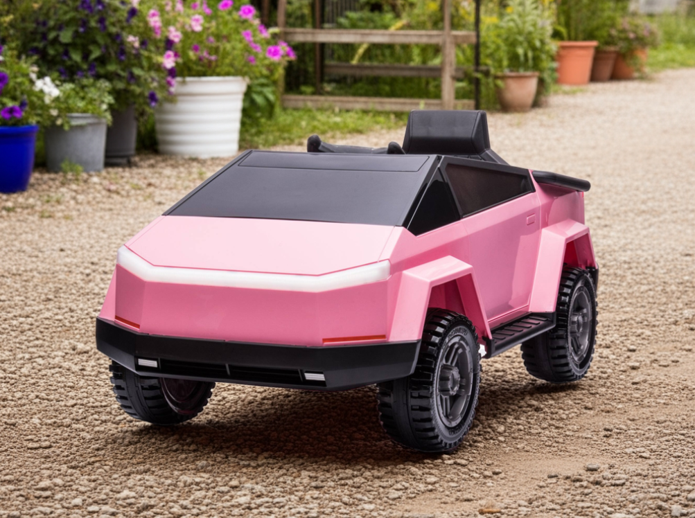 2025 Tesla Cybertruck Style 12V Kids Ride On Car with Remote Control