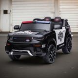 2025 Police SUV 12V Kids Ride On Car with Remote Control and Walkie Talkie