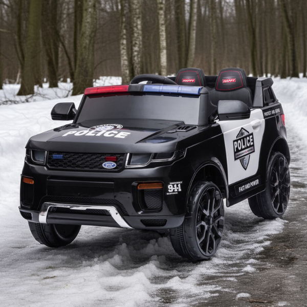 2026 Police Range Rover Style 12V Kids Ride On Car with Remote Control and Walkie Talkie