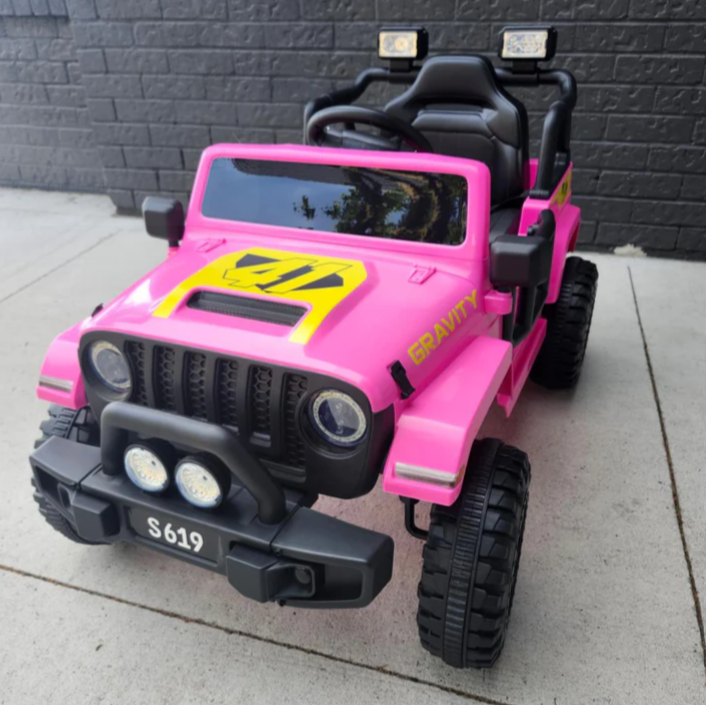 2025 12V Jeep Style Kids Ride On Car with Remote Control