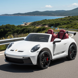 2026 24V Porsche 911 GT3 2 Seater Kids Ride On Car - NEW Silent Motor