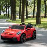 2026 24V Porsche 911 GT3 2 Seater Kids Ride On Car - NEW Silent Motor