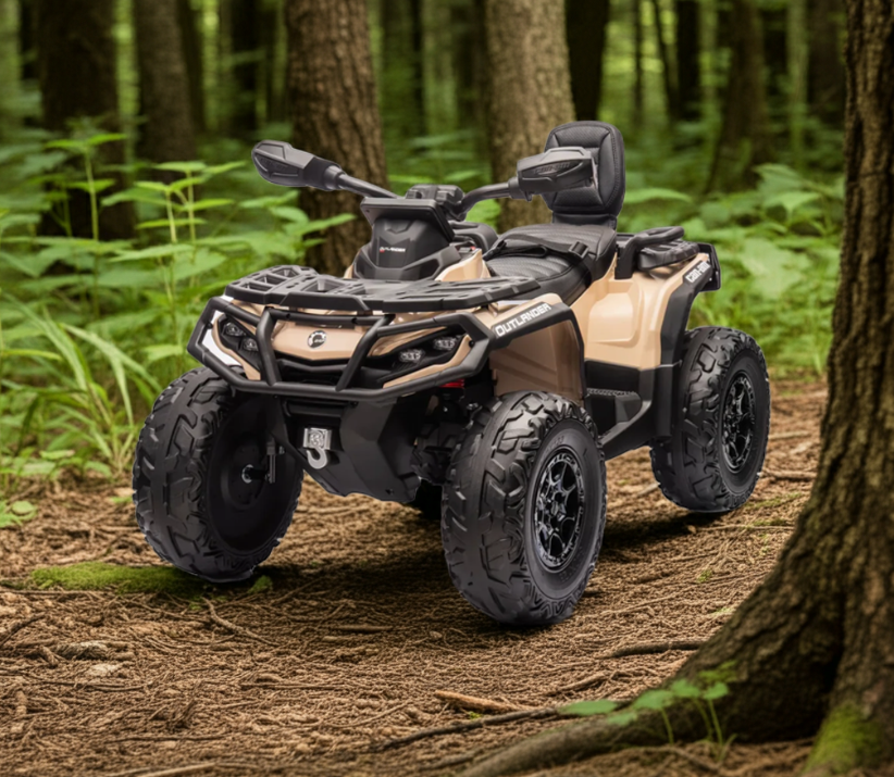 2026 Can-Am Outlander 4X4 24V 2 Seater Kids Ride On ATV