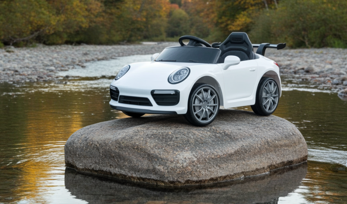 Porsche Style Kids Ride On Car with Remote Control