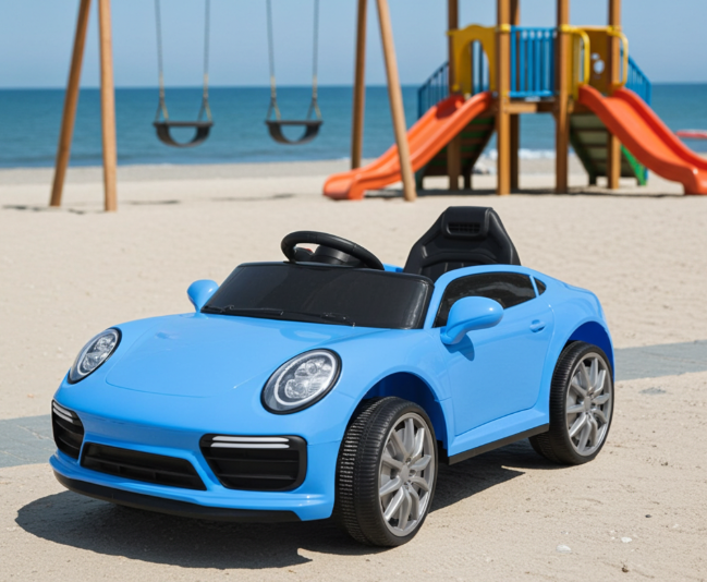 Porsche Style Kids Ride On Car with Remote Control