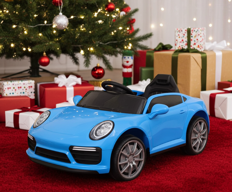Porsche Style Kids Ride On Car with Remote Control