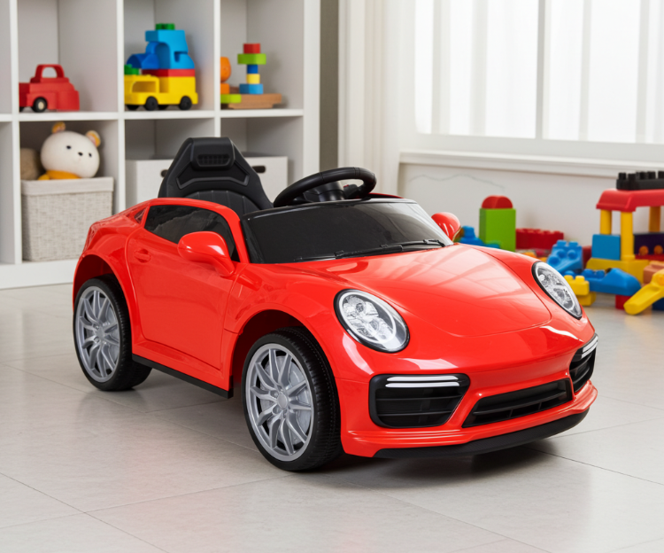 Porsche Style Kids Ride On Car with Remote Control