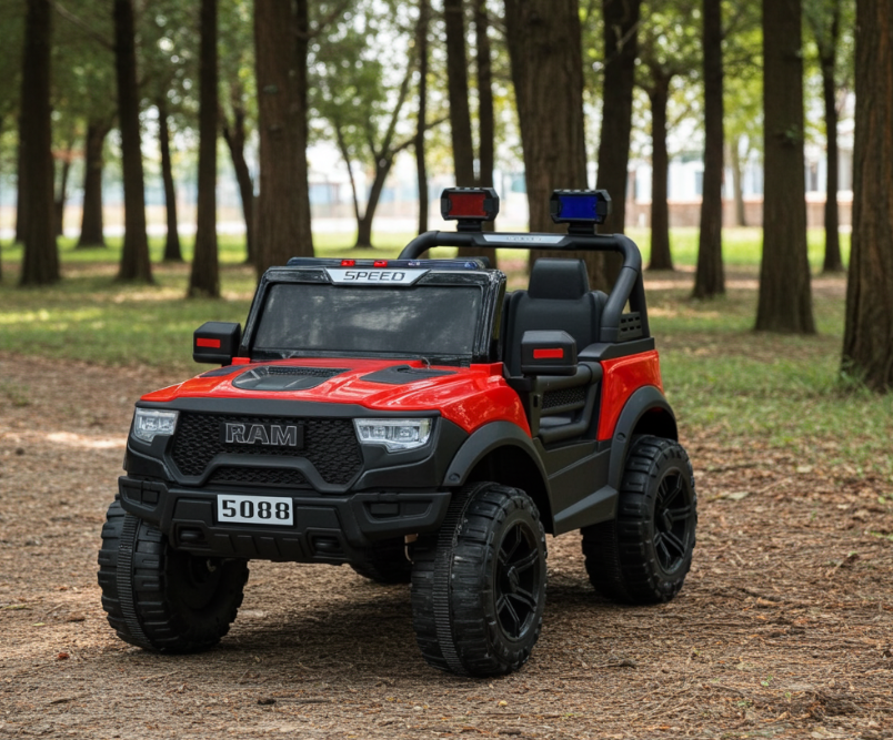 Dodge Ram Style 12V Kids Ride on Car with Remote Control