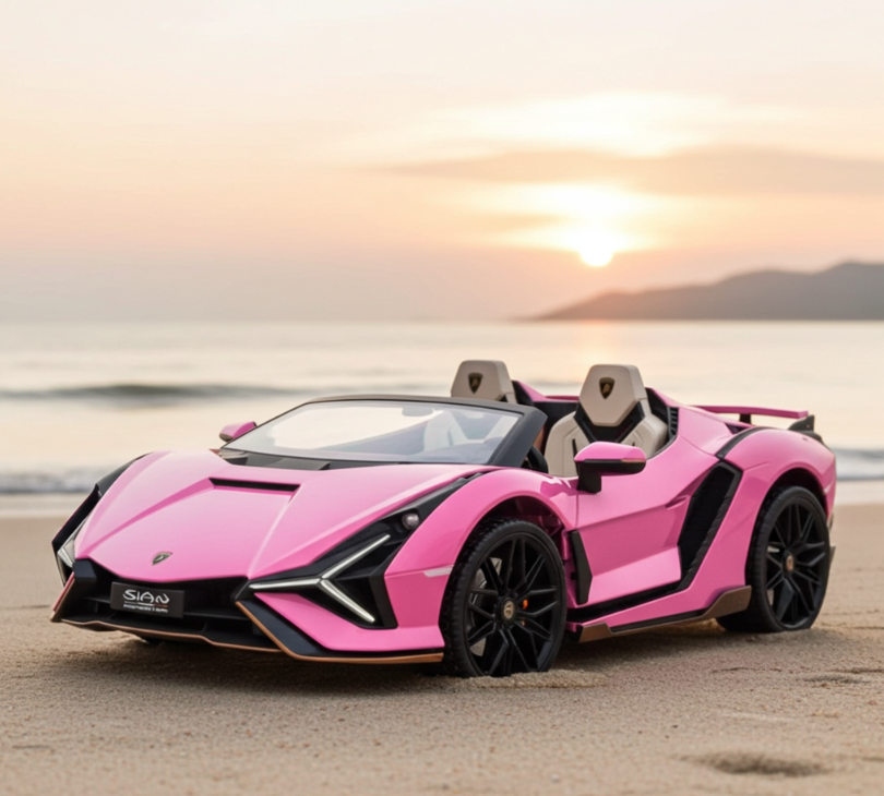 2026 Lamborghini Sian 24V 4x4 2 Seater Kids Ride On Car with Remote Control