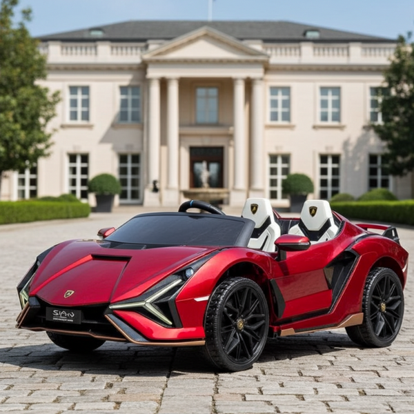 2026 Lamborghini Sian 24V 4x4 2 Seater Kids Ride On Car with Remote Control