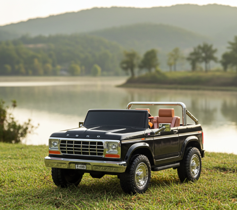 PREORDER 24V Ford F150 Retro 4x4 2 Seater Kids Ride On Car