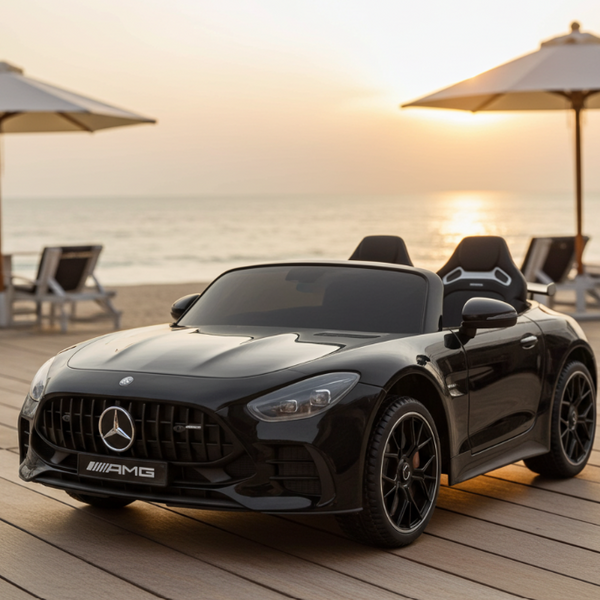 2026 24V Mercedes Benz AMG GT63 2 Seater Kids Ride On Car - NEW Silent Motor