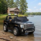 2026 UPGRADED GMC Sierra 24V 2 Seater Kids Ride On Car With Remote Control