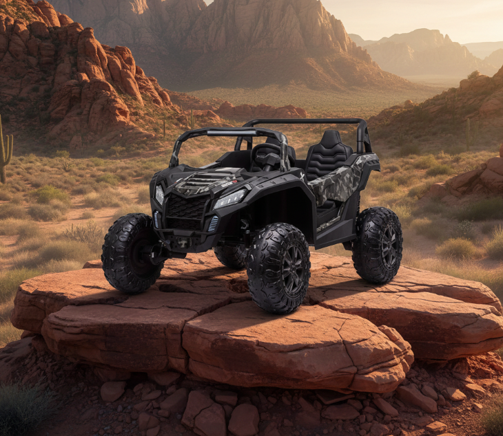 2026 24V DUNE BUGGY DELUXE 2 SEATER KIDS RIDE ON CAR WITH REMOTE CONTROL