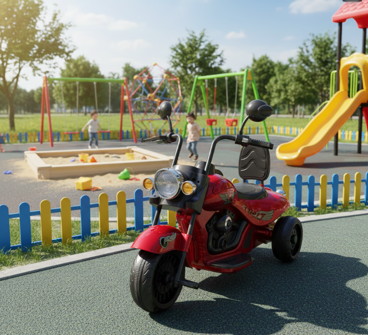 12V Chopper Cruiser 1 Seater Motorcycle