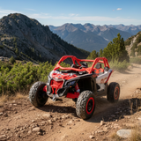 2026 2X24V CAN AM MAVERICK 4X4 2 Seater DELUXE Kids Ride On Car with Remote Control