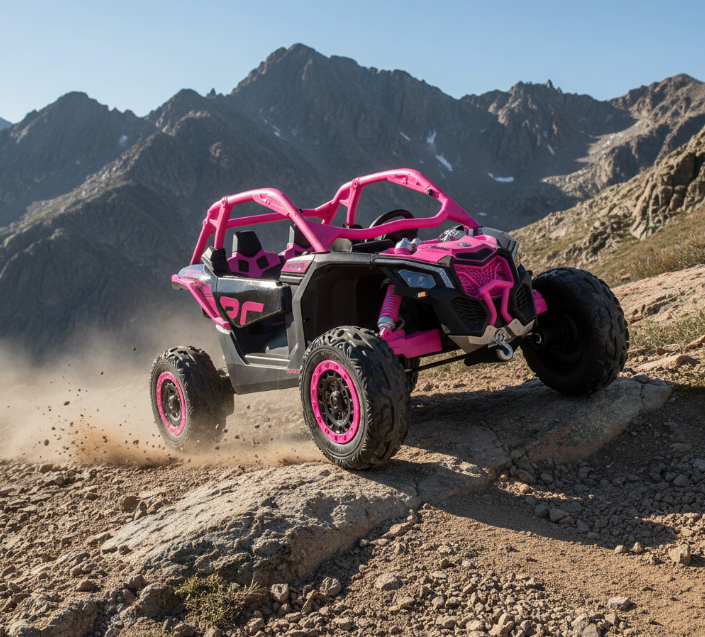 2026 2X24V CAN AM MAVERICK 4X4 2 Seater DELUXE Kids Ride On Car with Remote Control