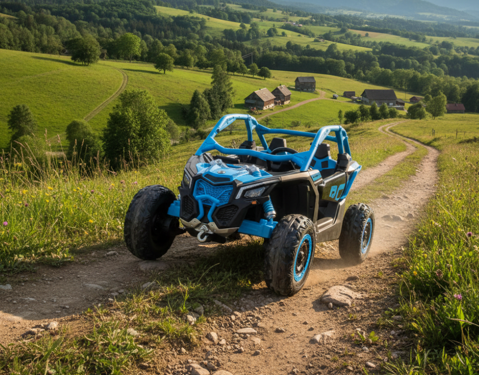 2026 2X24V CAN AM MAVERICK 4X4 2 Seater DELUXE Kids Ride On Car with Remote Control