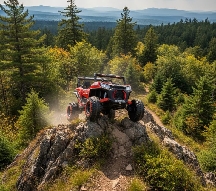 PREORDER Can Am UTV Style 2 Seater 4X4 Kids Ride On Car with Remote