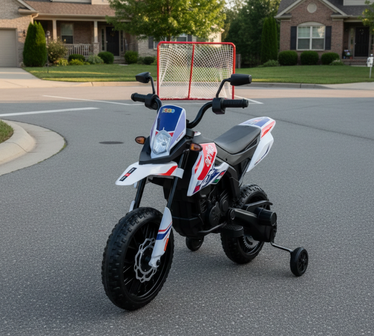 Aprilia 12V Kids Ride On Motorcycle for Age 3 to 8