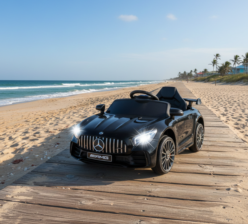 2026 Mercedes Benz GTR 12V Kids Ride On Car with Remote Control