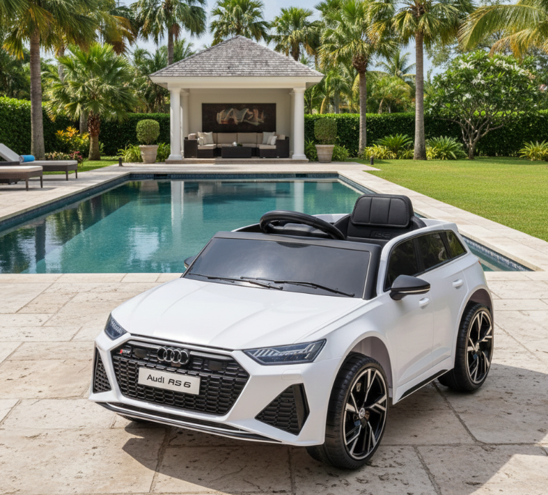 PREORDER 2026 Audi RS6 12V DELUXE Kids Ride On Car with Remote Control