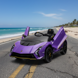 2026 Lamborghini Auténtica Kids Ride On Car with Remote Control