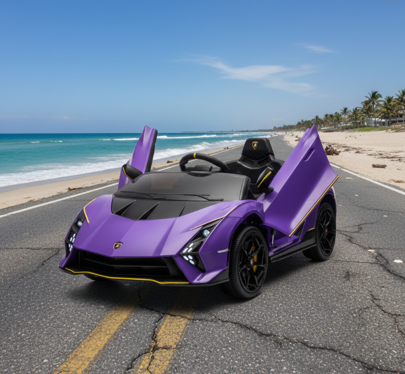 PREORDER 2026 Lamborghini Auténtica Kids Ride On Car with Remote