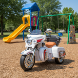 12V Kids Ride on Three-Wheeled Motorcycle For Age 3 -8