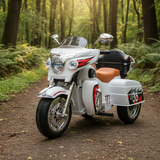 12V Kids Ride on Three-Wheeled Motorcycle For Age 3 -8
