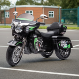 12V Kids Ride on Three-Wheeled Motorcycle For Age 3 -8