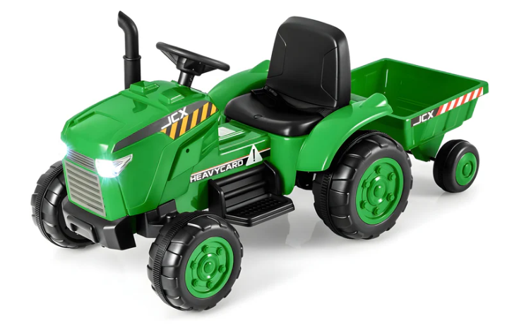 Tractor 12V Kids Ride On Car with Remote Control